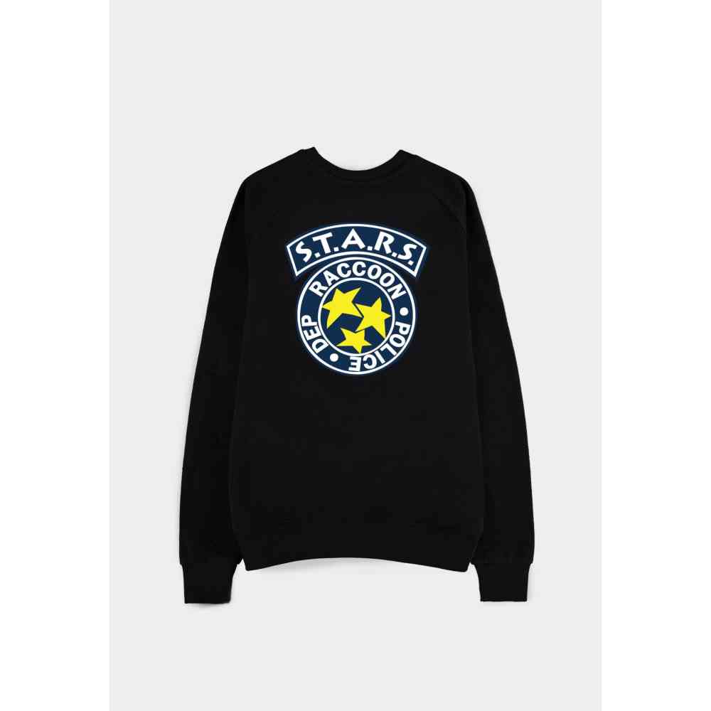 Resident Evil - S.T.A.R.S. Dep Raccoon Police Sweater - Black